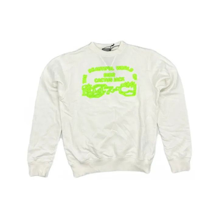 Dior Dior x Travis Scott Logo Long Sleeve Sweatshirt 0079 Size US S / EU 44-46 / 1 - 2 Thumbnail