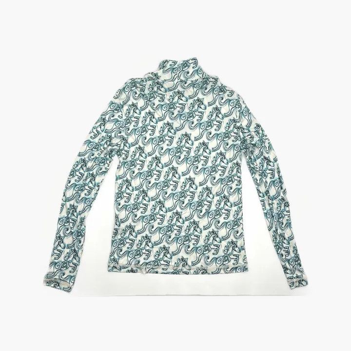 Dior Dior FW21 Horse Print Long Sleeve T-Shirt 0079 Size US S / EU 44-46 / 1 - 3 Thumbnail