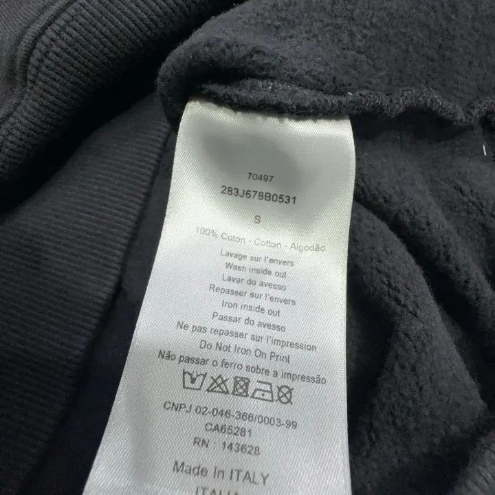 Dior Dior x Travis Scott Black Hoodie 0079 Size US S / EU 44-46 / 1 - 4 Thumbnail