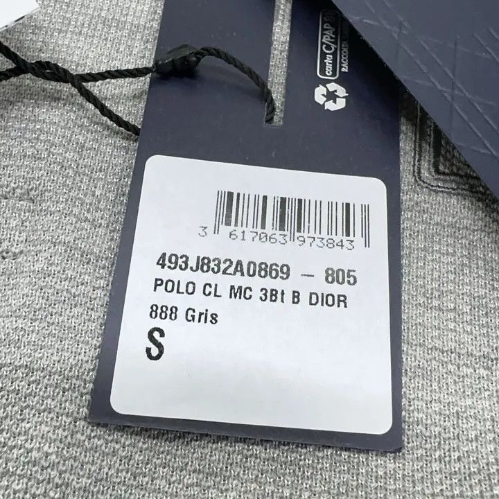 Dior Dior Icon Logo Short Sleeve Polo Shirt 0079 Size US S / EU 44-46 / 1 - 5 Thumbnail
