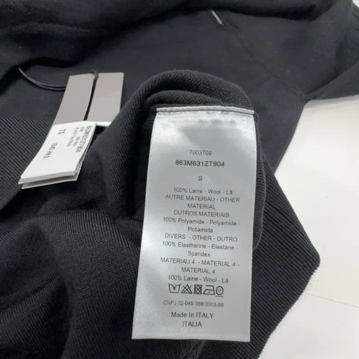 Dior Dior Asymmetrical Zip Wool Sweater for Men 0079 Size US S / EU 44-46 / 1 - 4 Thumbnail