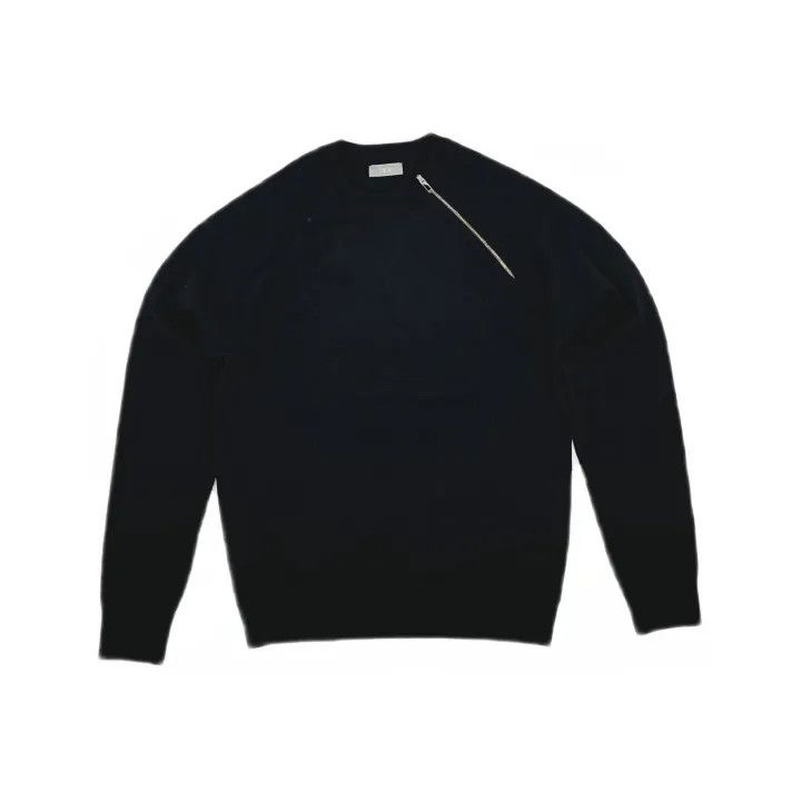 Dior Dior Asymmetrical Zip Wool Sweater for Men 0079 Size US S / EU 44-46 / 1 - 2 Thumbnail
