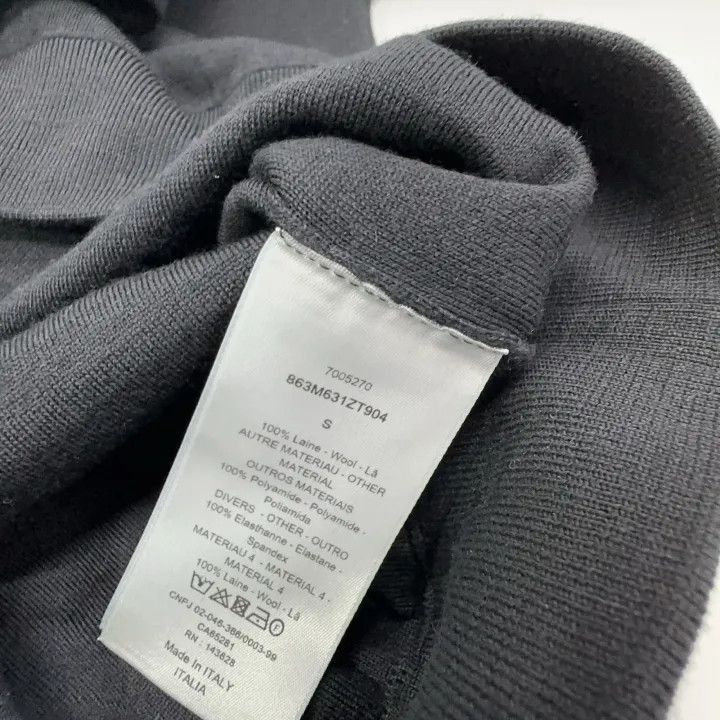 Dior Dior Asymmetric Zip Wool Sweater 0079 Size US S / EU 44-46 / 1 - 4 Thumbnail