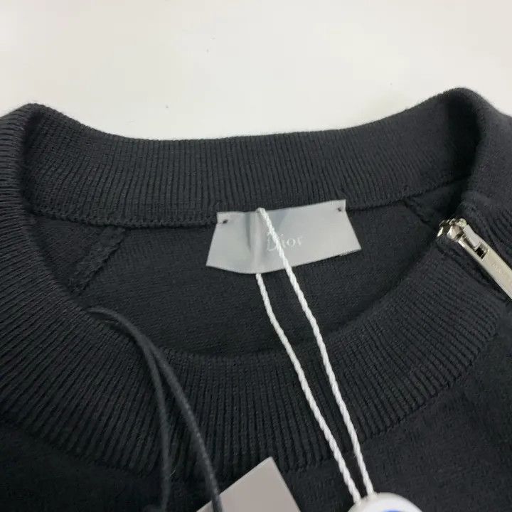 Dior Dior Asymmetrical Zip Wool Pullover Sweater 0079 Size US S / EU 44-46 / 1 - 6 Thumbnail