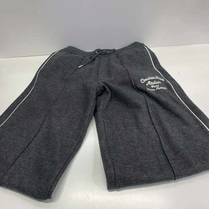 Dior Dior SS22 Grey Wool-Cotton Blend Sweatpants 0079 Size US 26 / EU 42 - 10 Thumbnail