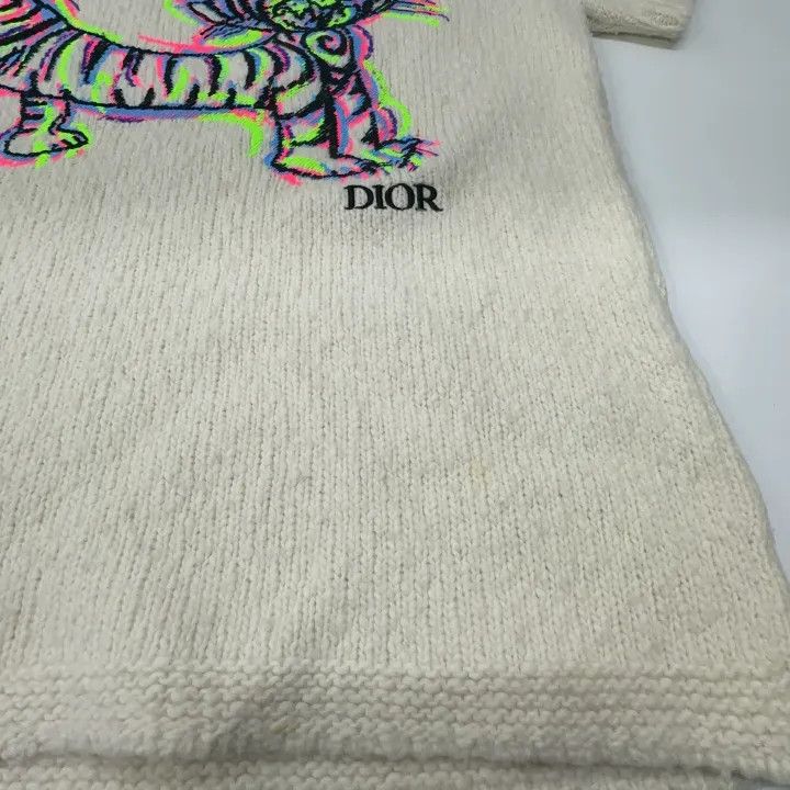 Dior Dior x Kenny Scharf Embroidered Tiger T-Shirt 0079 Size US S / EU 44-46 / 1 - 13 Thumbnail