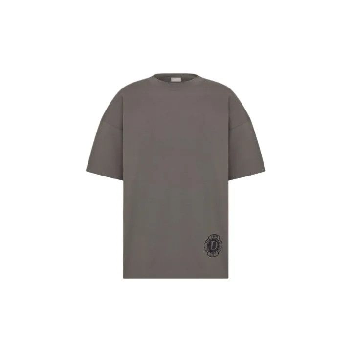 Dior Dior Gray Logo Printed Short Sleeve T-Shirt 0079 Size US S / EU 44-46 / 1 - 2 Thumbnail