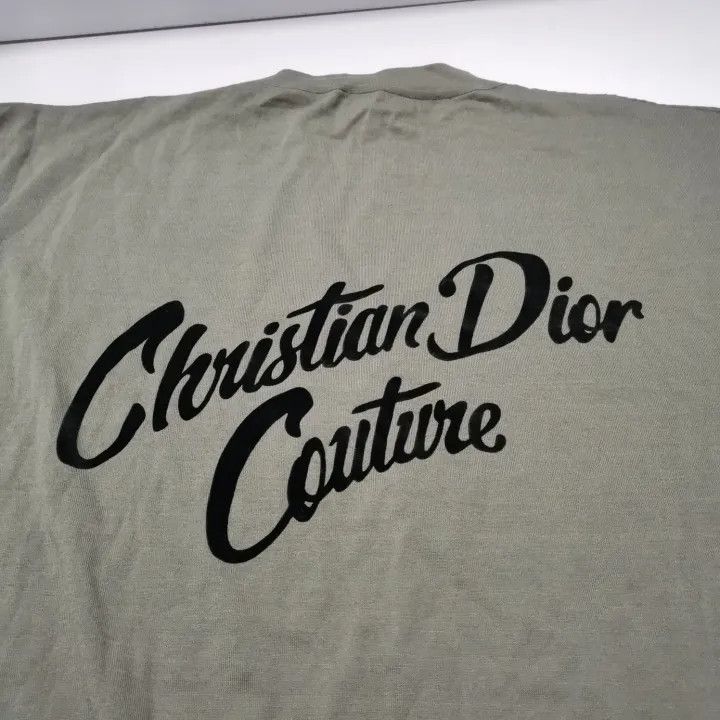 Dior Dior Gray Logo Printed Short Sleeve T-Shirt 0079 Size US S / EU 44-46 / 1 - 5 Thumbnail