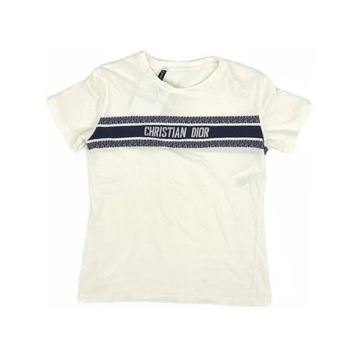 Dior Dior Casual White Short Sleeve T-Shirt 0079 Size US S / EU 44-46 / 1 - 2 Thumbnail