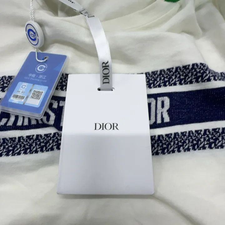 Dior Dior Casual White Short Sleeve T-Shirt 0079 Size US S / EU 44-46 / 1 - 5 Thumbnail