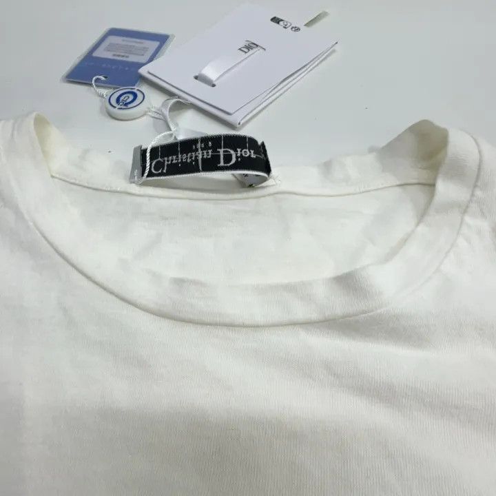 Dior Dior Casual White Short Sleeve T-Shirt 0079 Size US S / EU 44-46 / 1 - 10 Thumbnail