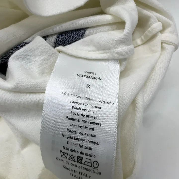 Dior Dior Casual White Short Sleeve T-Shirt 0079 Size US S / EU 44-46 / 1 - 7 Thumbnail