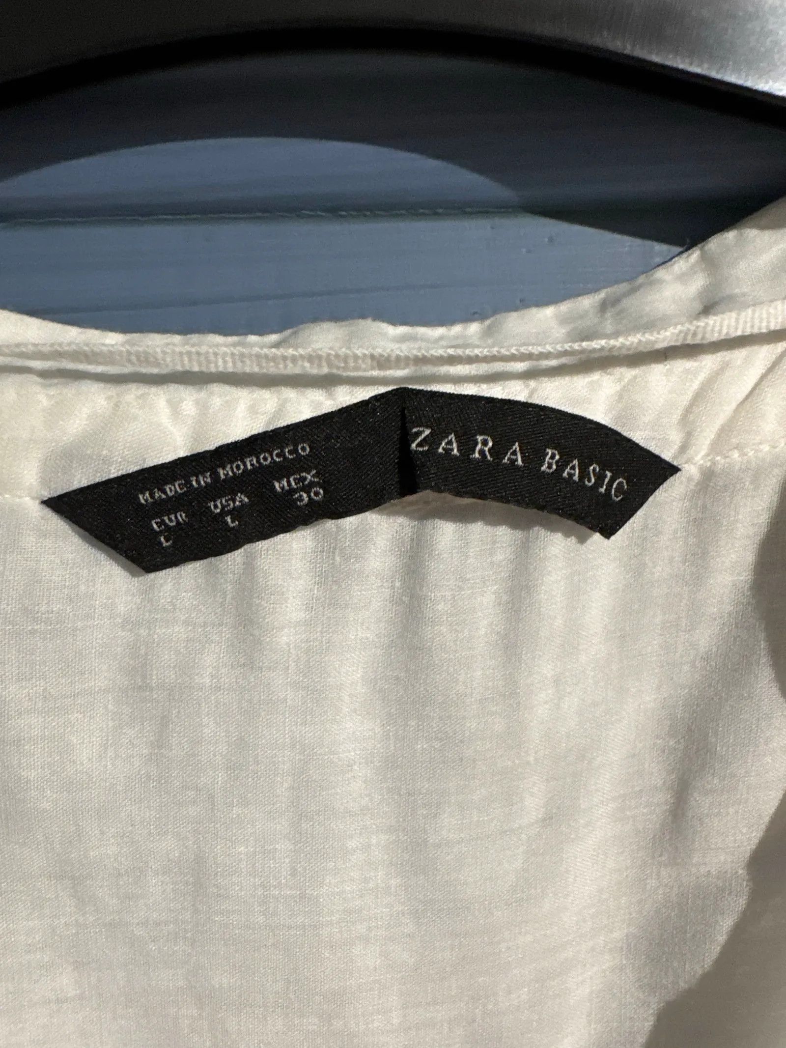Zara Zara Shirt Size L / US 10 / IT 46 - 2 Thumbnail