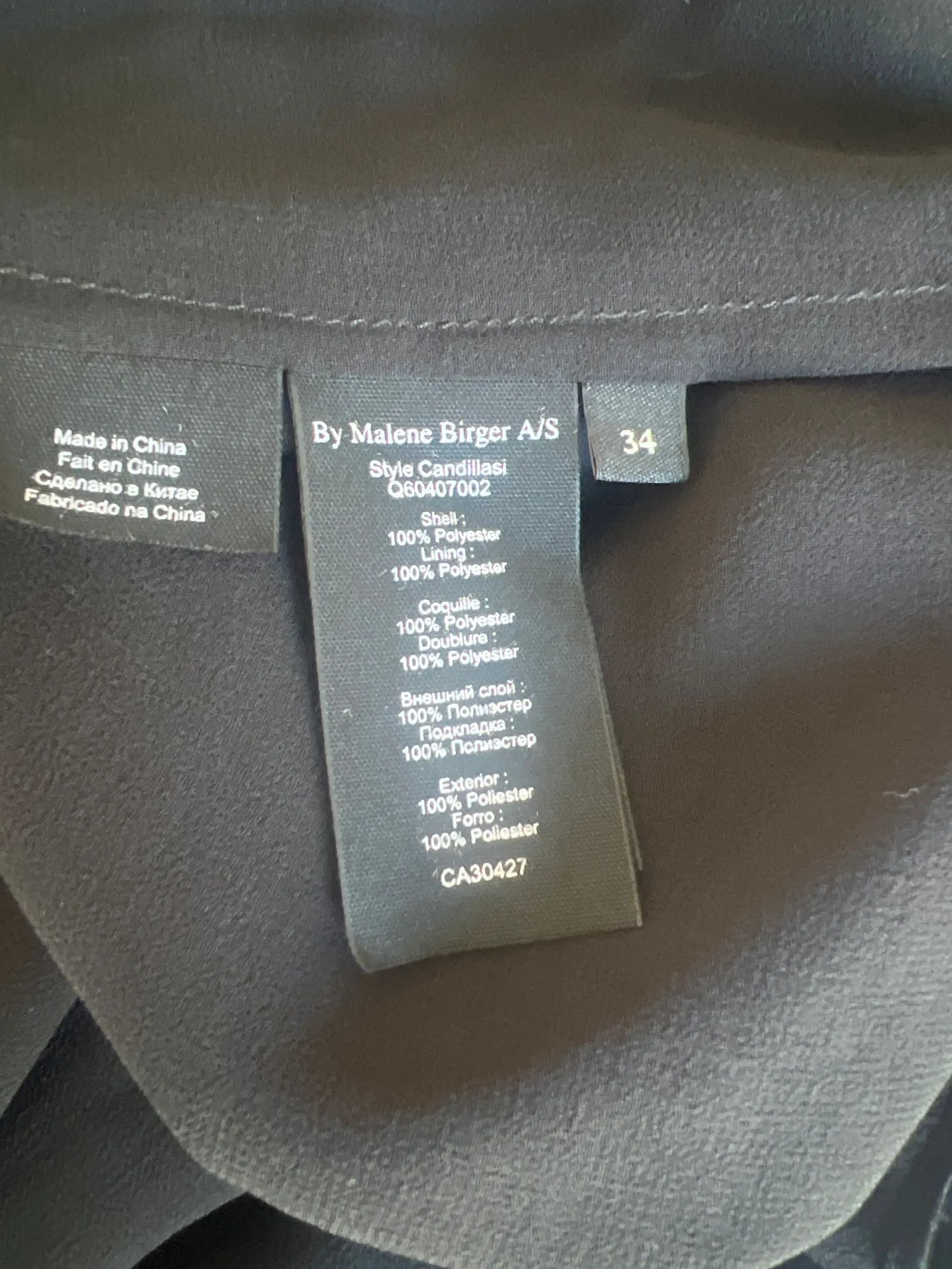 By Malene Birger By Malene Birger Style candilasi Blouse Size XS / US 0-2 / IT 36-38 - 4 Thumbnail