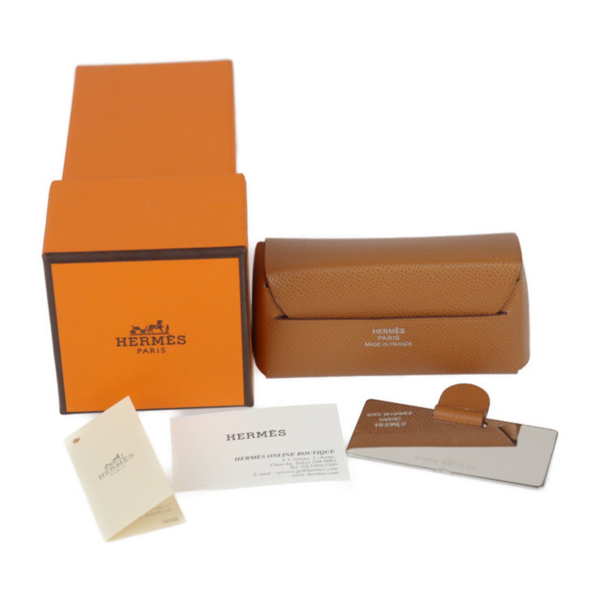 Hermes HERMES Miroir Lip Case - Veau Madame Gold Y Stamp R2424103010088 Size ONE SIZE - 10 Thumbnail