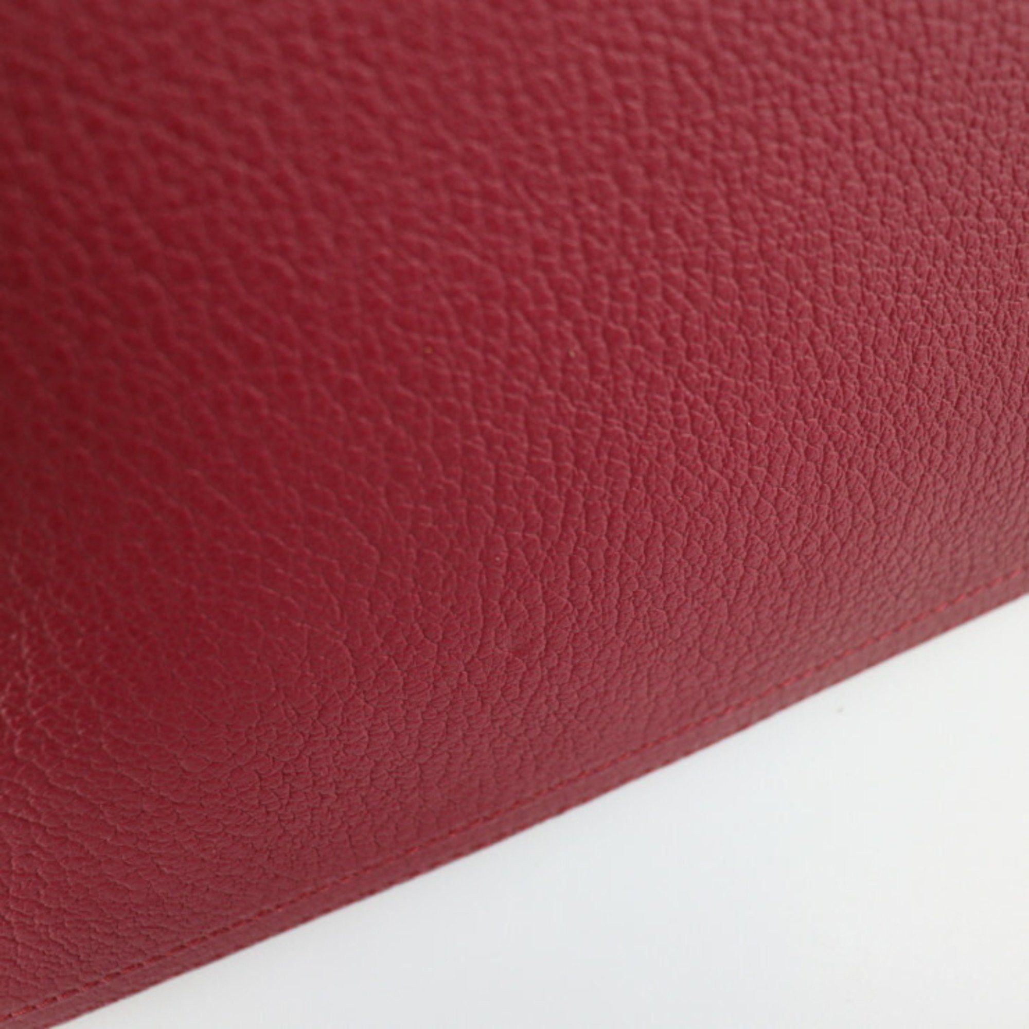 Givenchy GIVENCHY Antigona Pouch Second Bag BC06822012 653 Leather Bordeaux Clutch R2212103002067 Size ONE SIZE - 7 Thumbnail
