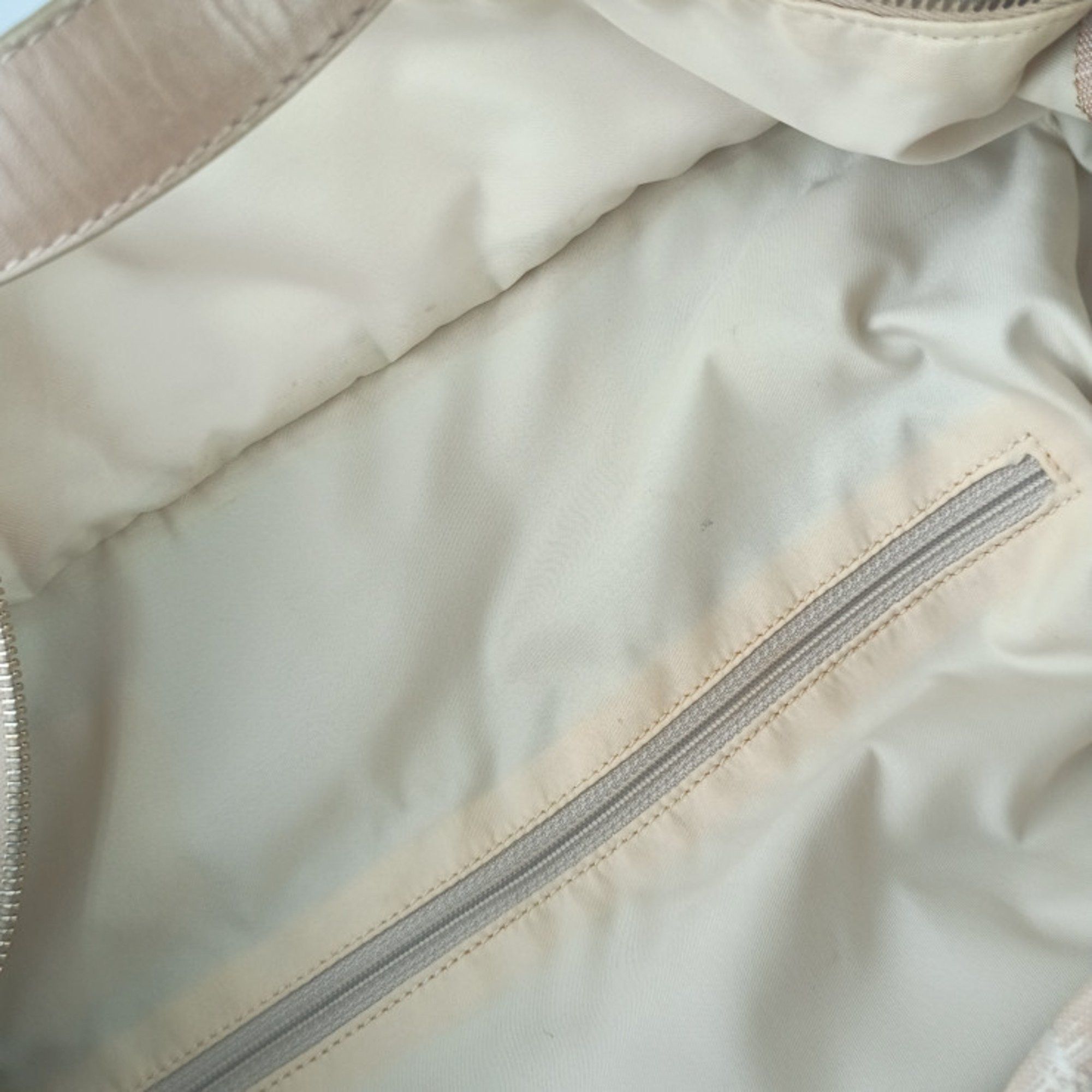 Chanel CHANEL New Travel Tote GM A15825 Beige Canvas Leather Women's Shoulder Bag Size ONE SIZE - 9 Thumbnail