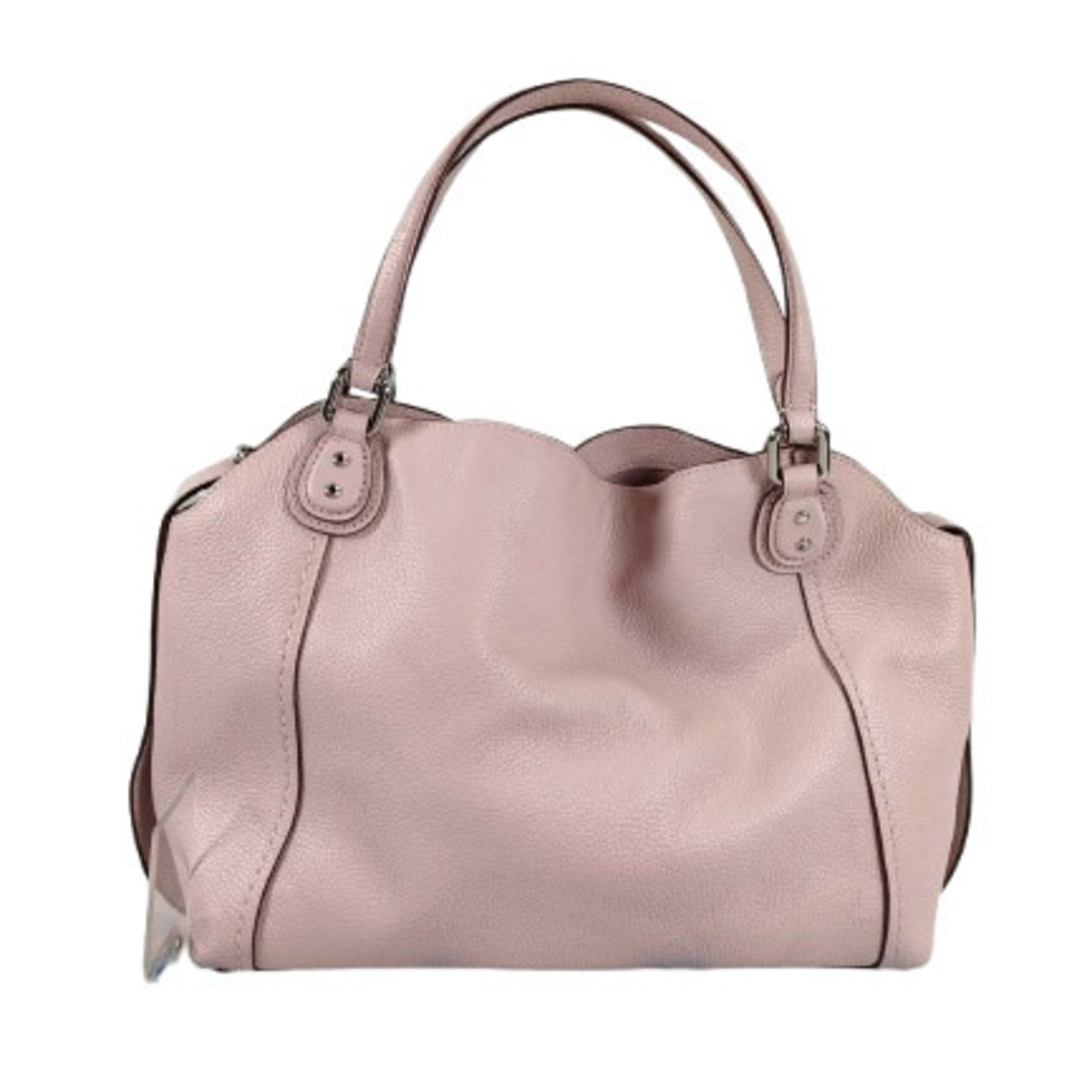 COACH Handbag Edie 28 Tote Bag 57124 Pink Leather Women's Shoulder