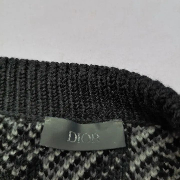 Dior Dior Men's Color Block Wool Sweater 0079 Size US S / EU 44-46 / 1 - 5 Thumbnail