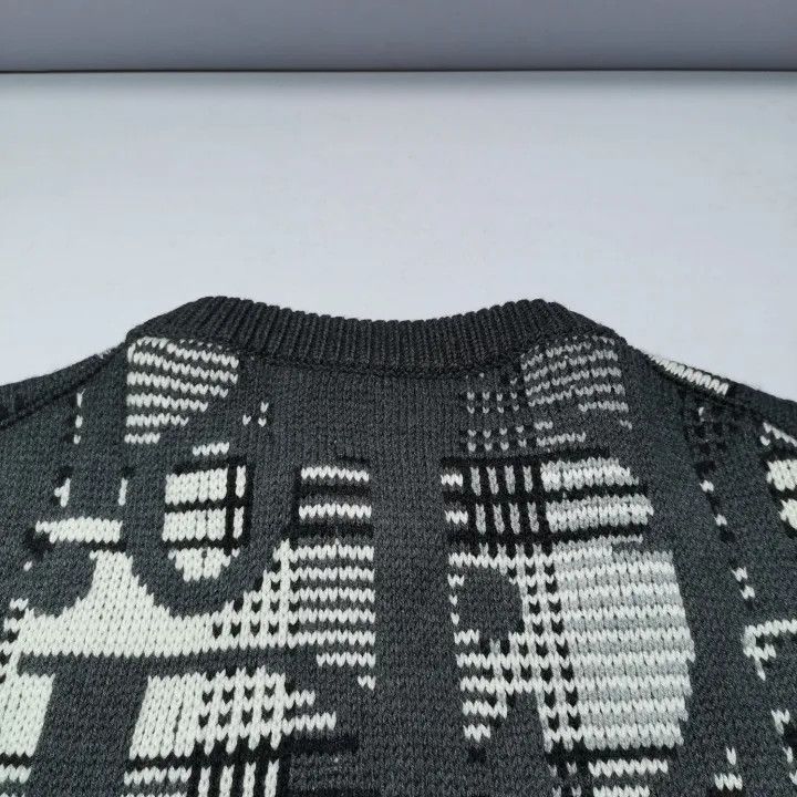 Dior Dior Men's Color Block Wool Sweater 0079 Size US S / EU 44-46 / 1 - 7 Thumbnail
