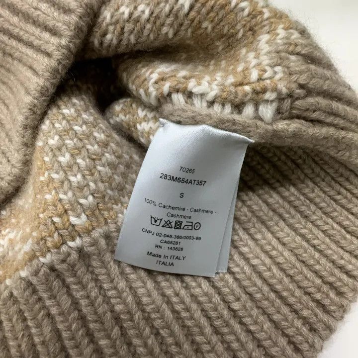 Dior Dior x Travis Scott Brown Knit Vest 0079 Size US S / EU 44-46 / 1 - 4 Thumbnail