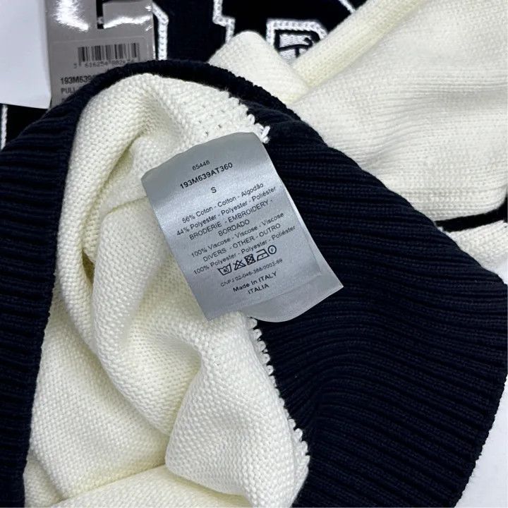 Dior Dior x Kenny Logo Knit Sweater for Men 0079 Size US S / EU 44-46 / 1 - 4 Thumbnail