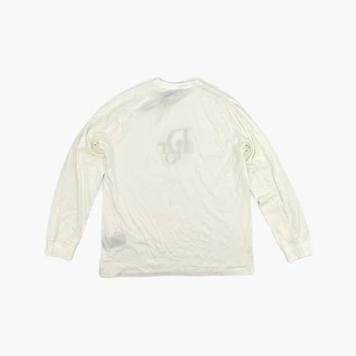 Dior Dior Logo Embroidered Long Sleeve T-Shirt 0079 Size US XL / EU 56 / 4 - 3 Thumbnail