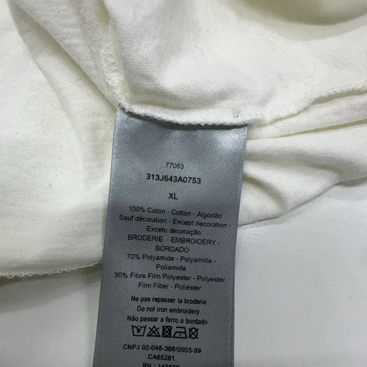 Dior Dior Logo Embroidered Long Sleeve T-Shirt 0079 Size US XL / EU 56 / 4 - 4 Thumbnail