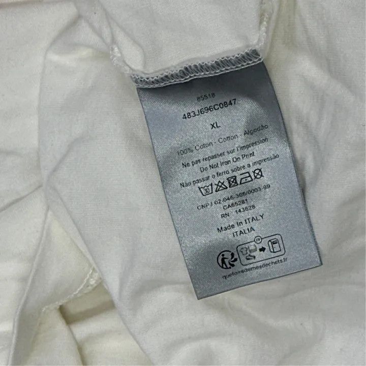 Dior Dior SS24 Logo Print Short Sleeve T-Shirt 0079 Size US XL / EU 56 / 4 - 3 Thumbnail