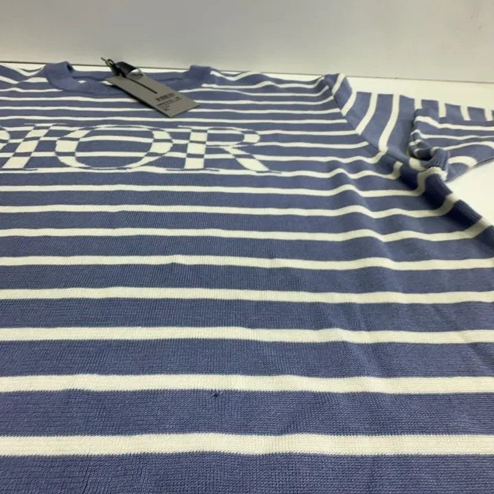 Dior Dior SS21 Striped Logo T-Shirt for Men 0079 Size US XL / EU 56 / 4 - 8 Thumbnail