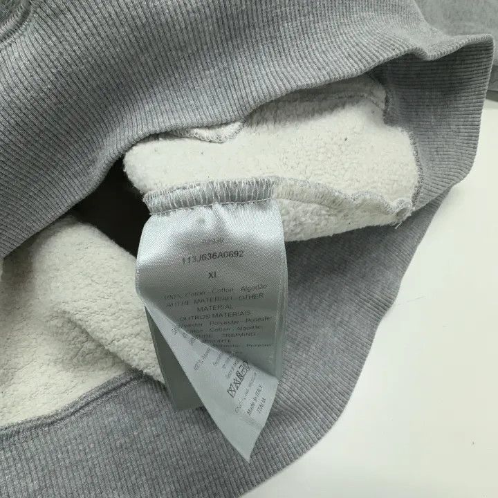 Dior Dior Gray Embroidered Hooded Sweatshirt for Men 0079 Size US XL / EU 56 / 4 - 5 Thumbnail