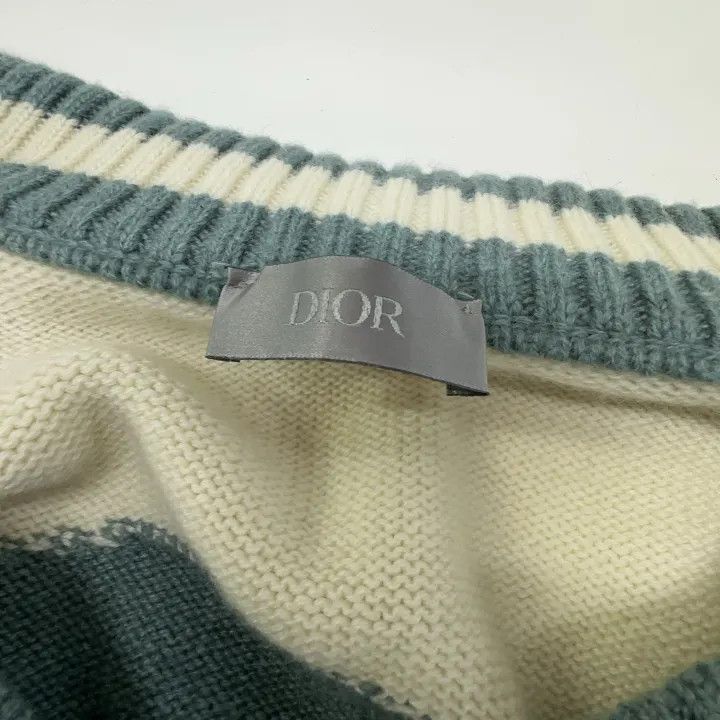 Dior Dior Travis Scott V-Neck Knit Vest 0079 Size US XL / EU 56 / 4 - 5 Thumbnail