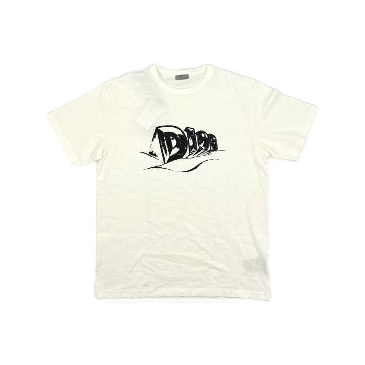 Dior Dior Logo Print Short Sleeve T-Shirt 0079 Size US XL / EU 56 / 4 - 2 Thumbnail