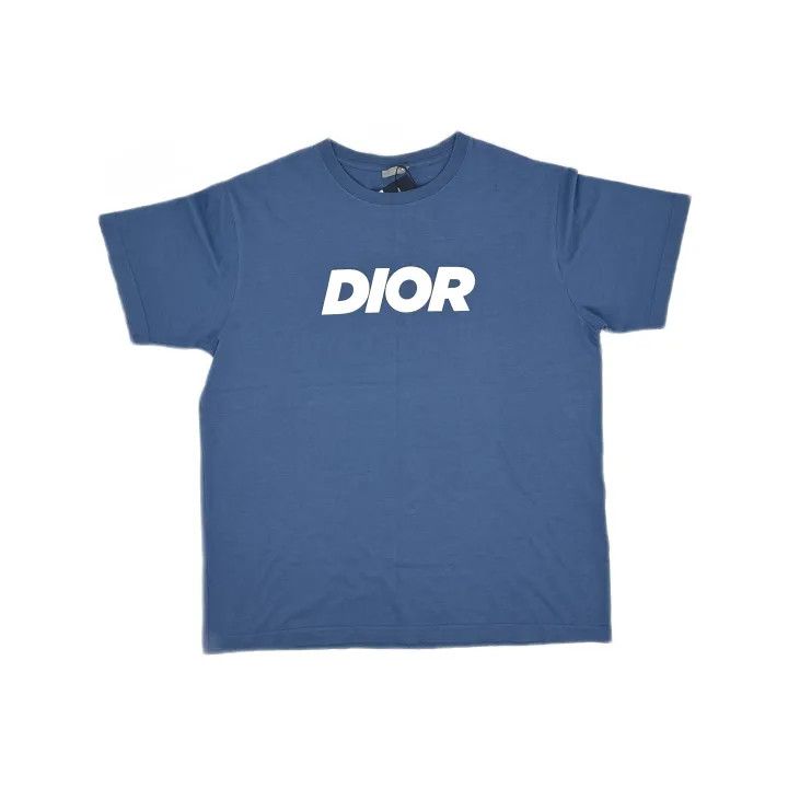 Dior Dior SS24 Logo Print Relaxed Fit T-Shirt 0079 Size US XL / EU 56 / 4 - 2 Thumbnail