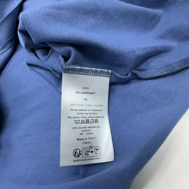 Dior Dior SS24 Logo Print Relaxed Fit T-Shirt 0079 Size US XL / EU 56 / 4 - 6 Thumbnail