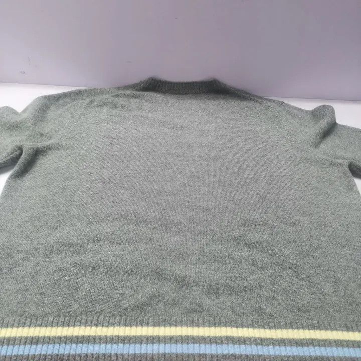 Dior Dior SS24 Color Logo Embroidered Cashmere Sweater 0079 Size US XL / EU 56 / 4 - 11 Thumbnail