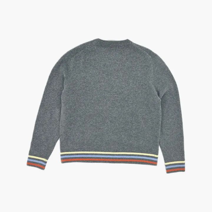 Dior Dior SS24 Color Logo Embroidered Cashmere Sweater 0079 Size US XL / EU 56 / 4 - 3 Thumbnail