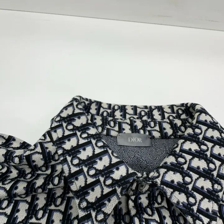 Dior Dior Logo Printed Classic Long Sleeve Shirt 0079 Size US XL / EU 56 / 4 - 6 Thumbnail