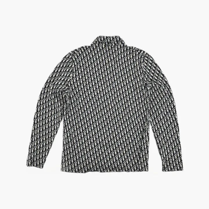 Dior Dior Logo Printed Classic Long Sleeve Shirt 0079 Size US XL / EU 56 / 4 - 3 Thumbnail