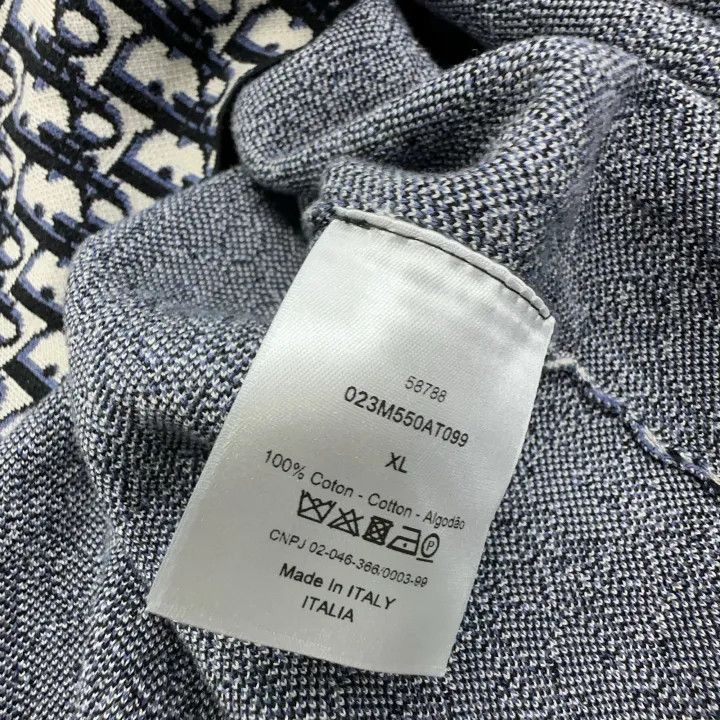 Dior Dior Logo Printed Classic Long Sleeve Shirt 0079 Size US XL / EU 56 / 4 - 4 Thumbnail