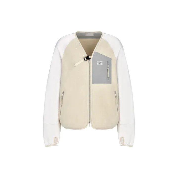 Dior Dior SS22 Color Block Logo Zip Jacket 0079 Size US XL / EU 56 / 4 - 2 Thumbnail