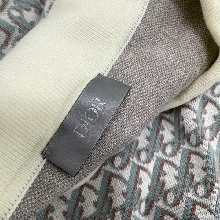 Dior Dior Patterned Button-Up Short Sleeve Polo 0079 Size US XL / EU 56 / 4 - 5 Thumbnail