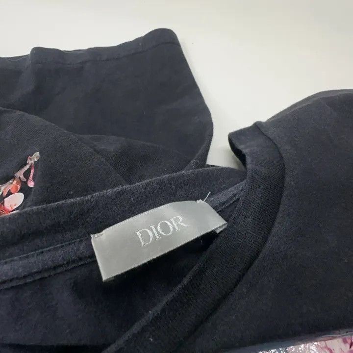 Dior Dior x Sorayama Black Dinosaur Print T-shirt 0079 Size US XS / EU 42 / 0 - 6 Thumbnail