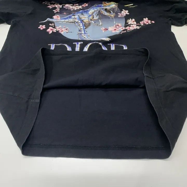 Dior Dior x Sorayama Black Dinosaur Print T-shirt 0079 Size US XS / EU 42 / 0 - 20 Thumbnail