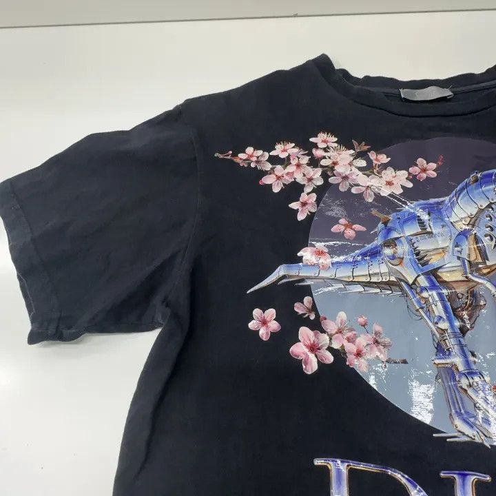 Dior Dior x Sorayama Black Dinosaur Print T-shirt 0079 Size US XS / EU 42 / 0 - 11 Thumbnail
