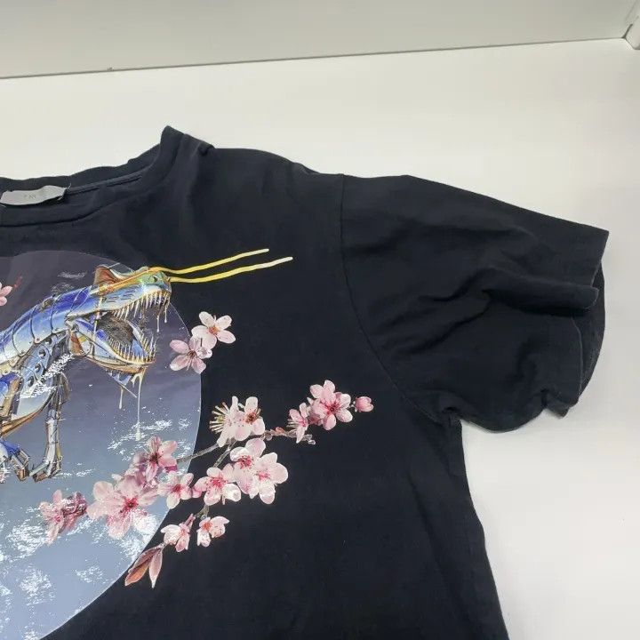 Dior Dior x Sorayama Black Dinosaur Print T-shirt 0079 Size US XS / EU 42 / 0 - 10 Thumbnail