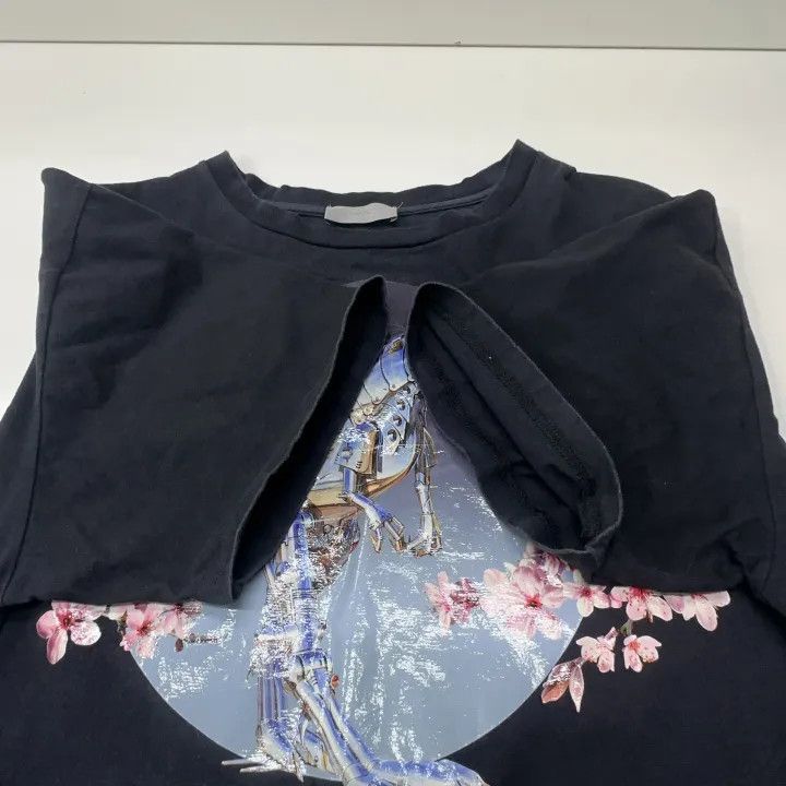Dior Dior x Sorayama Black Dinosaur Print T-shirt 0079 Size US XS / EU 42 / 0 - 19 Thumbnail