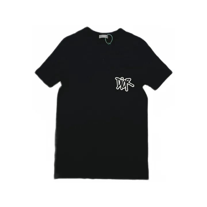 Dior Dior Shawn Stussy Collaboration Black T-Shirt 0079 Size US XS / EU 42 / 0 - 2 Thumbnail