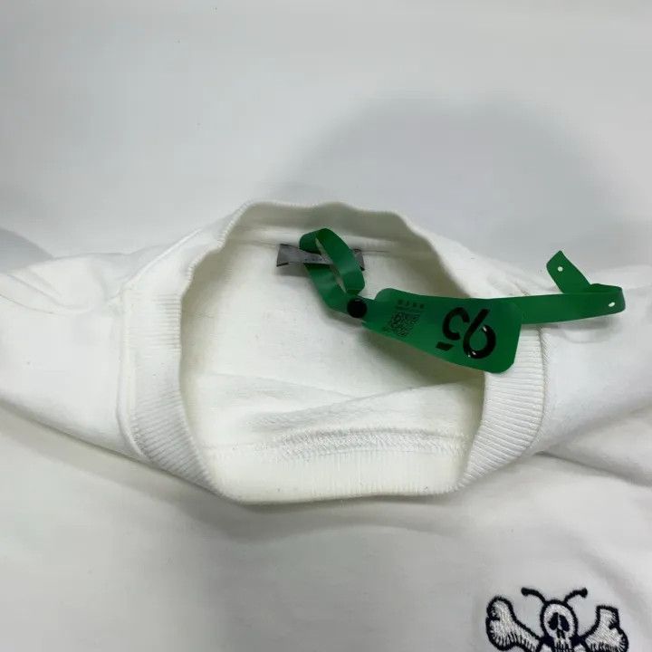 Dior Dior x Stussy Embroidered Bee White Sweatshirt 0079 Size US XS / EU 42 / 0 - 7 Thumbnail