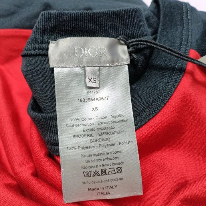 Dior Dior Red Double-Sided Short Sleeve T-Shirt 0079 Size US XS / EU 42 / 0 - 3 Thumbnail